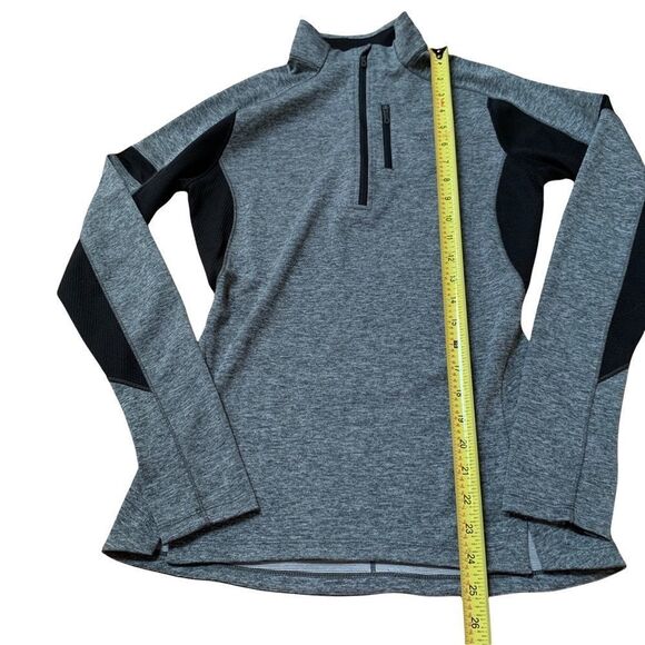 The North Face Gray Women 1/4 zip sweater Size small - Picture 9 of 10